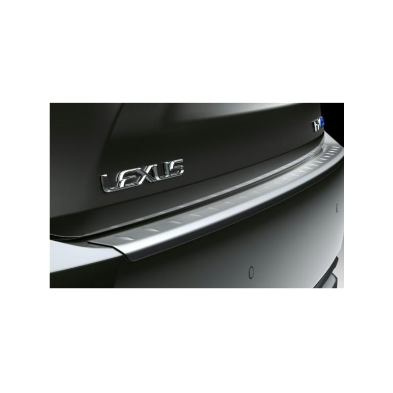 Захисна накладка заднього бампера, нержавіюча сталь, Lexus RX