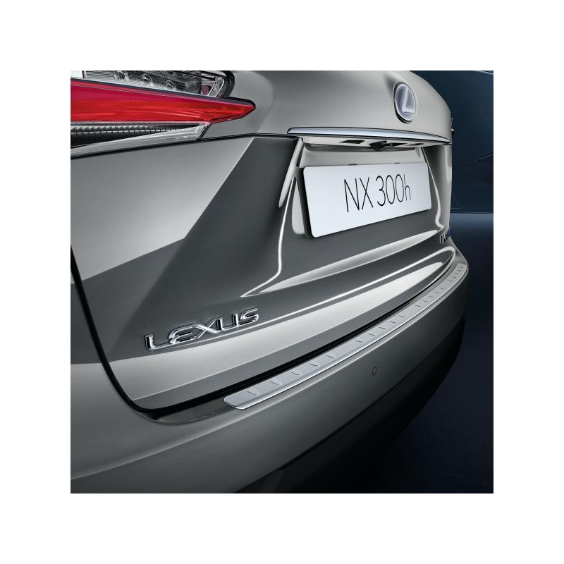 Накладка заднього бампера сталева Lexus NX