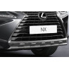 Декоративна накладка переднього бампера Lexus NX