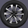Легкосплавні диски 17” чорний з механічно обробленою поверхнею Lexus LBX