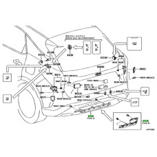 Комплект додаткового кріплення для з`ємного фаркопу — Lexus RX